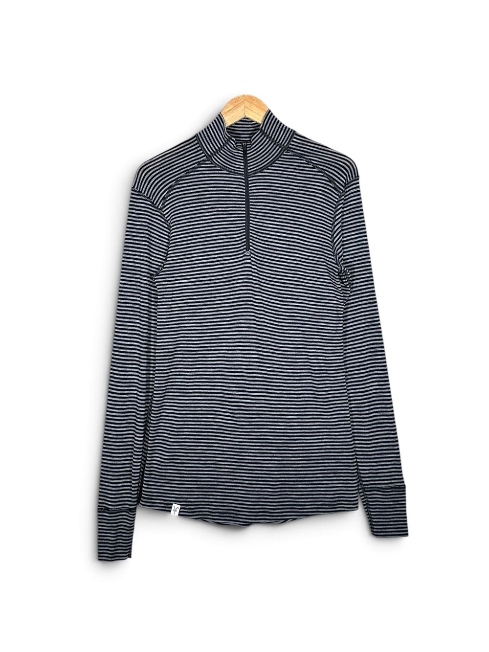 IBEX 1/4 Zip 100% Merino Wool Base Layer Thermal Pullover
